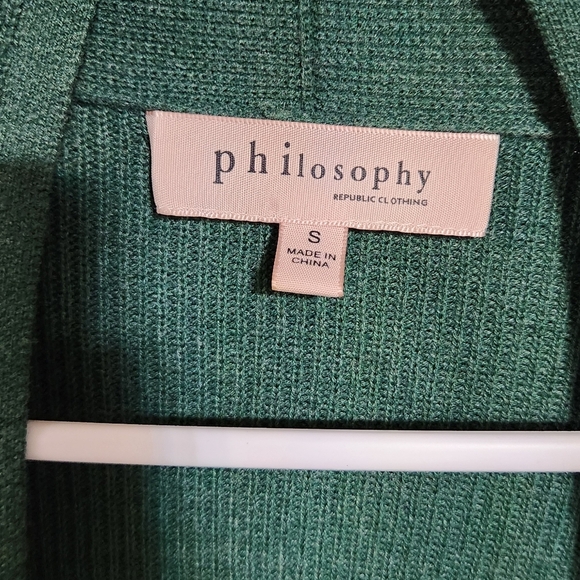 Philosophy Cashmere Cardigan Size Small - Picture 4 of 6